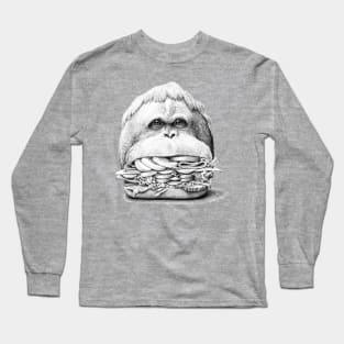 broodje aap Long Sleeve T-Shirt